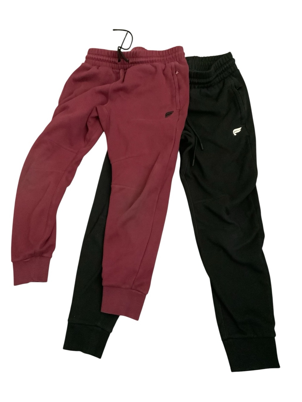 Bundle 2 Fabletics Women’s Jogger Pants in Burgundy and Black XS/S